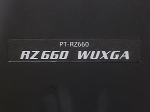 Panasonic PT-RZ660LB 6,000 Lumens WUXGA DLP Large Venue Laser Projector (4826 Laser Hours) [NO LENS]