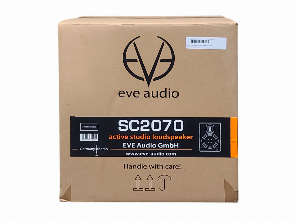 (NEW) EVE Audio SC2070 2-Way 6.7" Active Studio Loudspeaker [Full Manufacture Warranty]