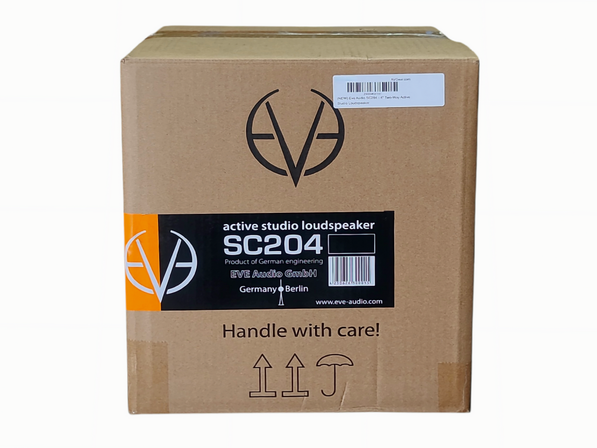 (NEW) EVE Audio SC204 - 4" Two-Way Active Studio Loudspeaker [Full Manufacture Warranty]