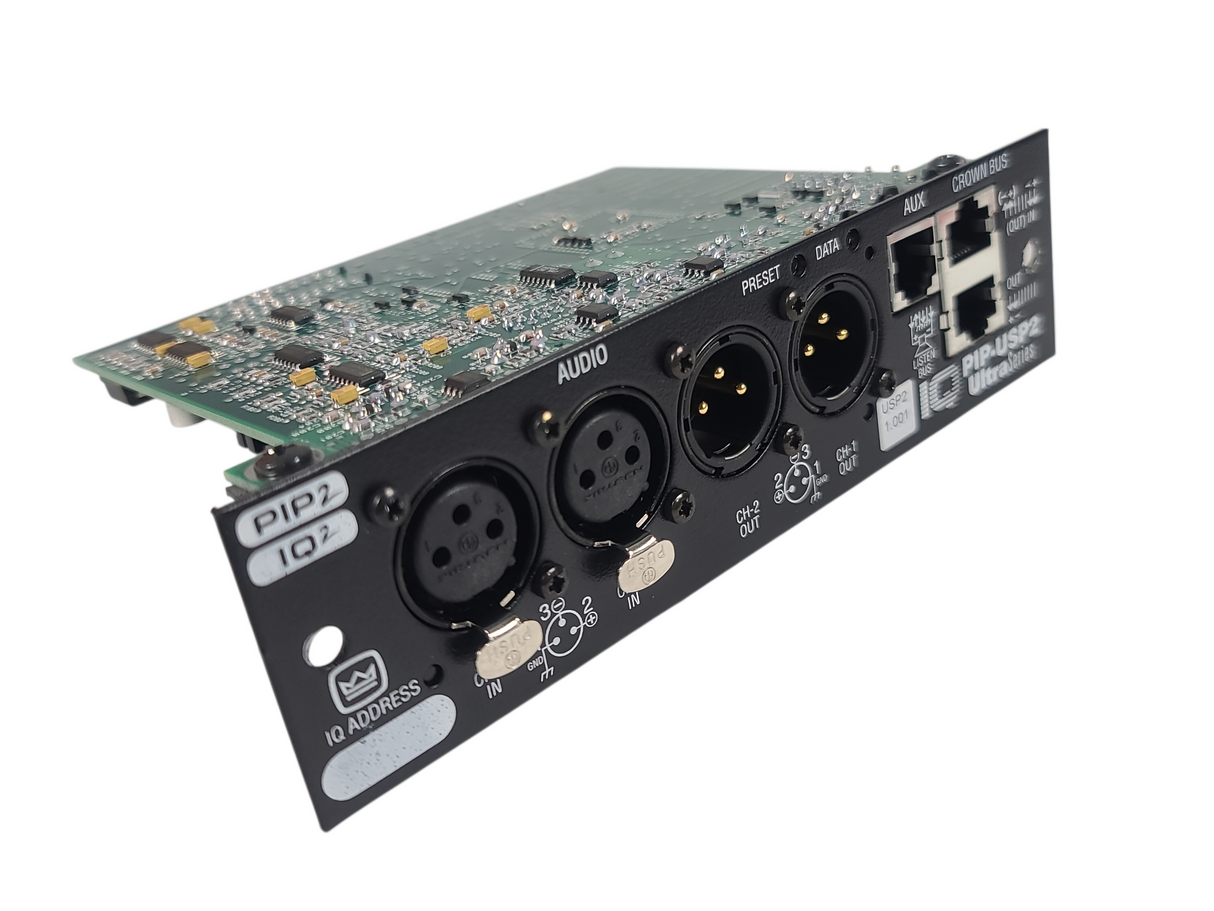 Crown IQ-PIP-USP2 Programmable Input Processor Module in Original Box