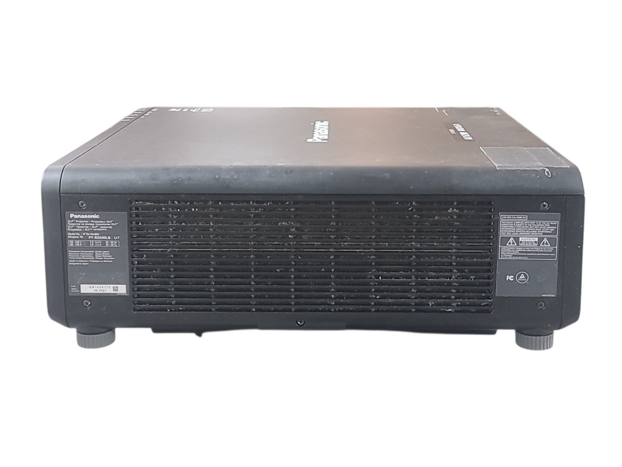 Panasonic PT-RZ690LB 6,000 Lumens WUXGA DLP Large Venue Laser Projector (3939 Laser Hours) [NO LENS]