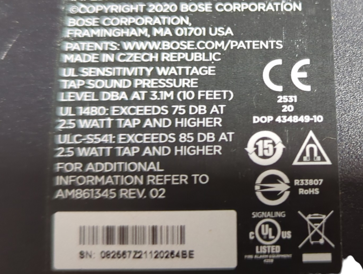 Bose Professional FS4SE Surface-Mount Loudspeakers (Pair) (In Original Box)