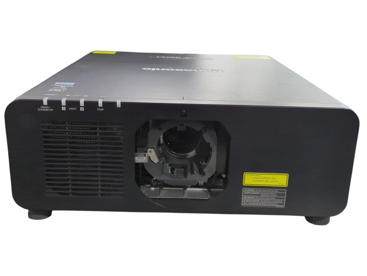 Panasonic PT-RZ770B 7,000 Lumens WUXGA 1 Chip DLP (1780h) in Wheeled Road Case (Lens Not Included)