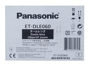 Panasonic ET-DLE060 9.16-12.1mm Short-Throw Zoom Lens in Original Box