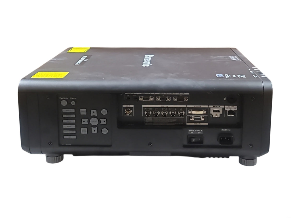 Panasonic PT-RZ660LB 6,000 Lumens WUXGA DLP Large Venue Laser Projector (4826 Laser Hours) [NO LENS]