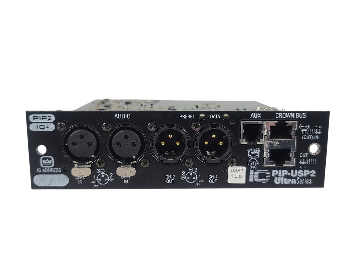 Crown IQ-PIP-USP2 Programmable Input Processor Module