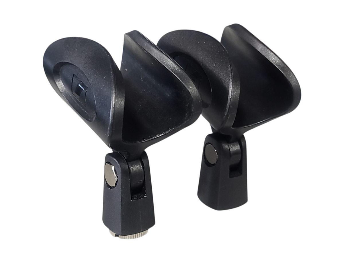 (2) Sennheiser MZQ 800 Universal Evolution Handheld Microphone Clips
