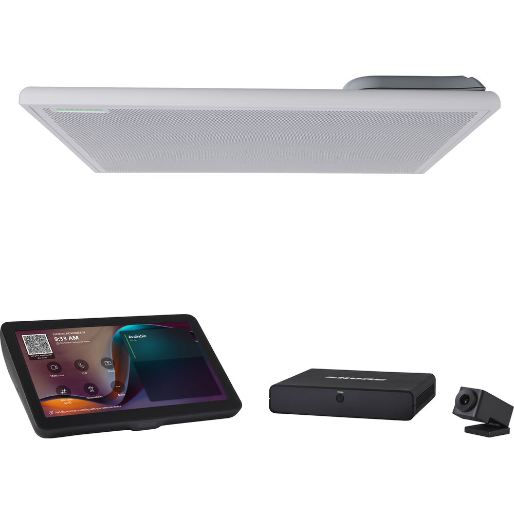 Shure IMXRK30-V IntelliMix Room Kit 30 Audio/Video Conferencing System for Small to Medium Rooms