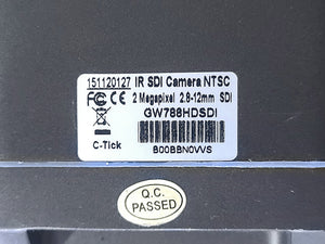 IR SDI 12mm Security Camera