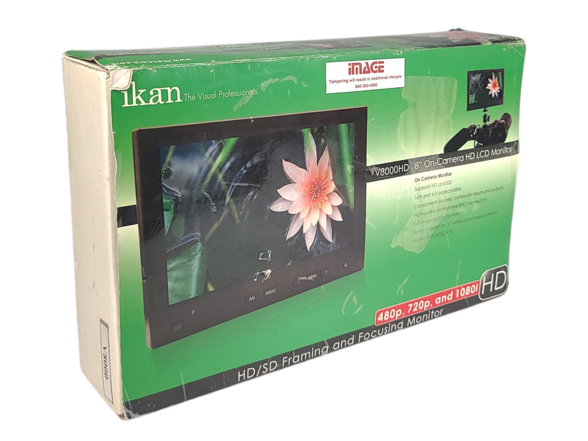 Ikam V8000HD 8" LCD Monitor in Original Box