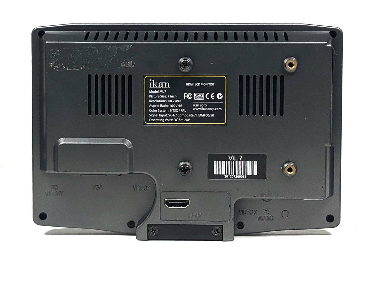 Ikan VL7 HDMI 7-Inch LCD Monitor w/ Accessories in Hard Case