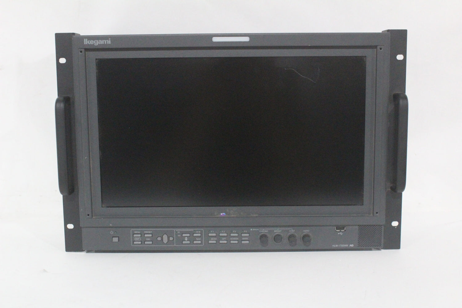 Ikegami HLM-1705WR HD FULL HD Multi Format LCD Color Monitor w/ Rack Connectors