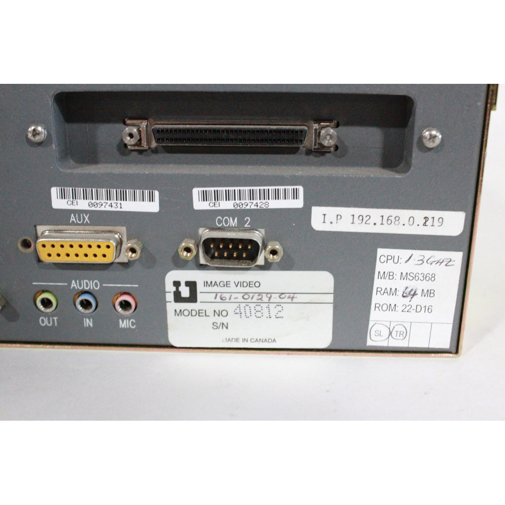 Image Video TSI1000 40809 TSI1000 Tally System Interface