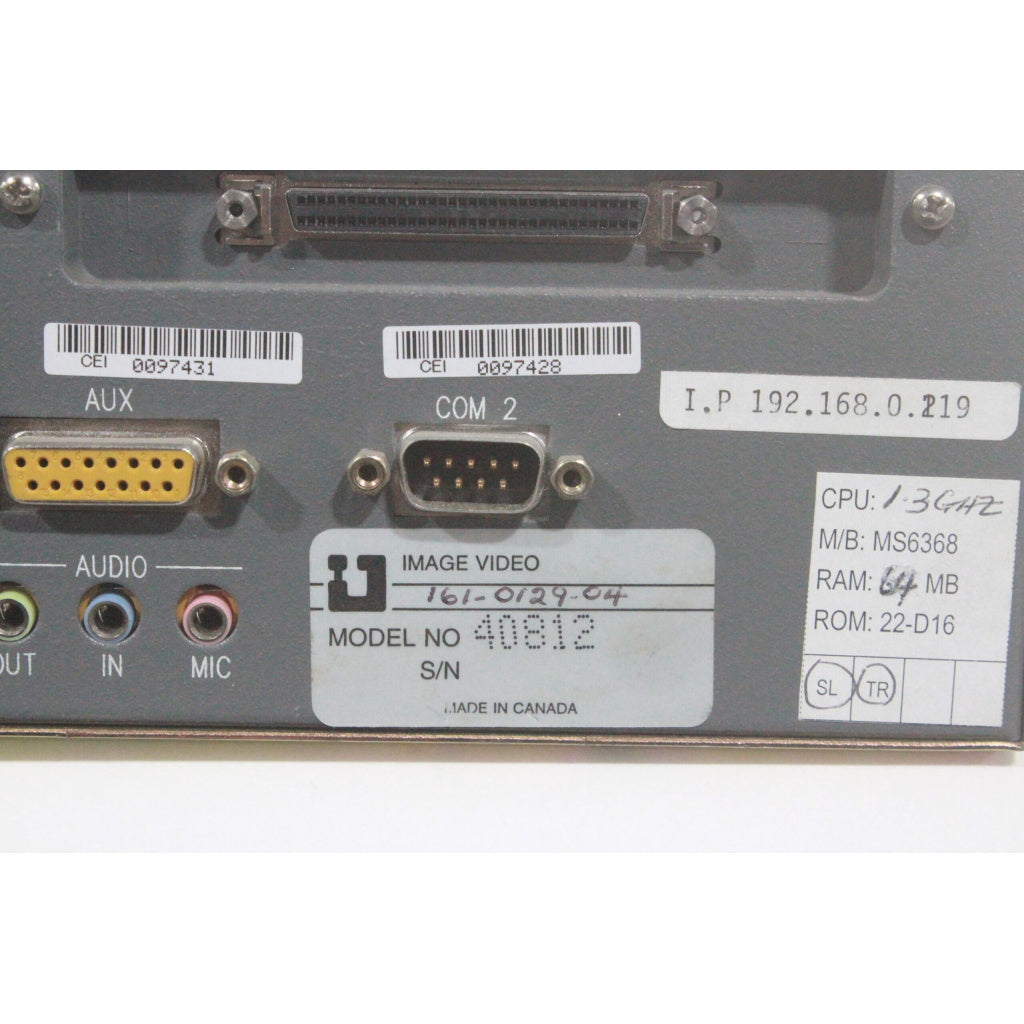 Image Video TSI1000 40809 TSI1000 Tally System Interface