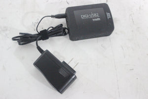 Intelix DIGI-USB2 1-Port USB 2.0 Over Twisted Pair Extender w/ CAT 5e/6/7 Extender Port & 24V 1A AC/DC Adapter Cable