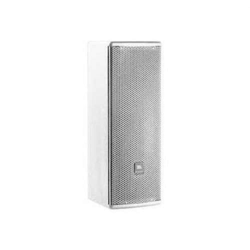 JBL AC28/26-WH Compact Dual 8-inch 2-way Loudspeaker with 120° x 60° Rotatable Horn (White)