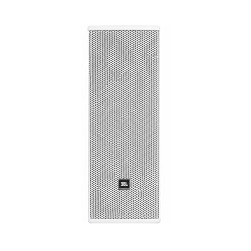 JBL AC28/95-WH Compact Dual 8-inch 2-way Loudspeaker with 90° x 60° Rotatable Horn (White)