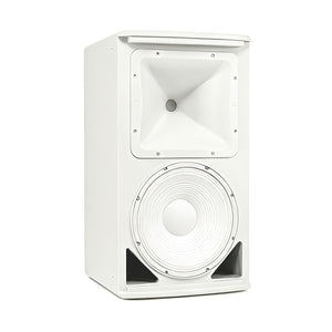 JBL AM5212/26-WH 12-inch 2-Way Loudspeaker with 120° x 60° Rotatable Horn (White)