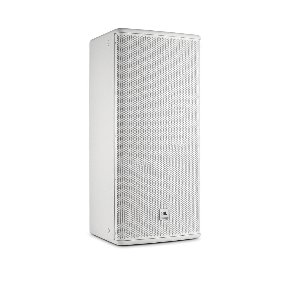 JBL AM5212/64-WH 12-inch 2-Way Loudspeaker with 60° x 40° Rotatable Horn (White)