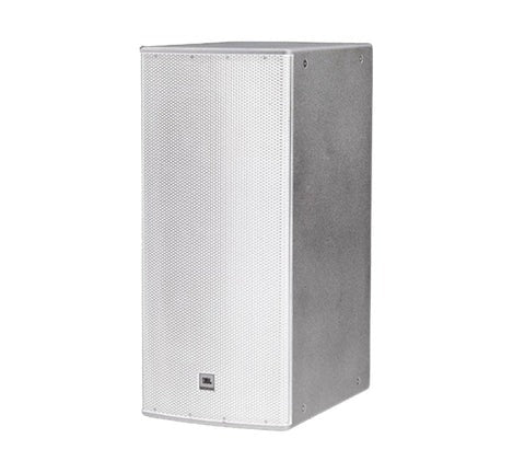 JBL AM7212/00-WH High Power 12-inch 2-Way Loudspeaker with 100° x 100° Rotatable Horn (White)