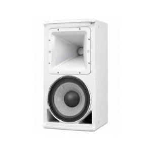 JBL AM7212/00-WH High Power 12-inch 2-Way Loudspeaker with 100° x 100° Rotatable Horn (White)