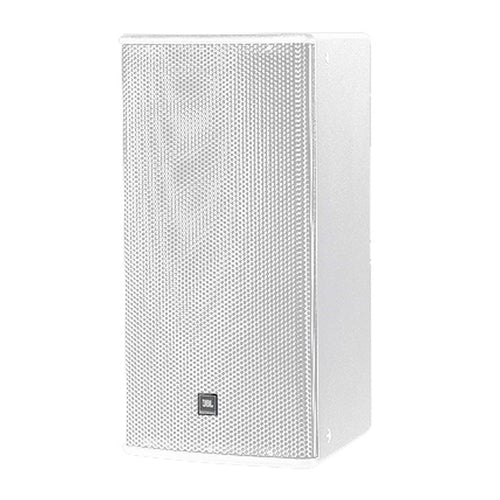 JBL AM7212/26-WH High Power 12-inch 2-Way Loudspeaker with 120° x 60° Rotatable Horn (White)