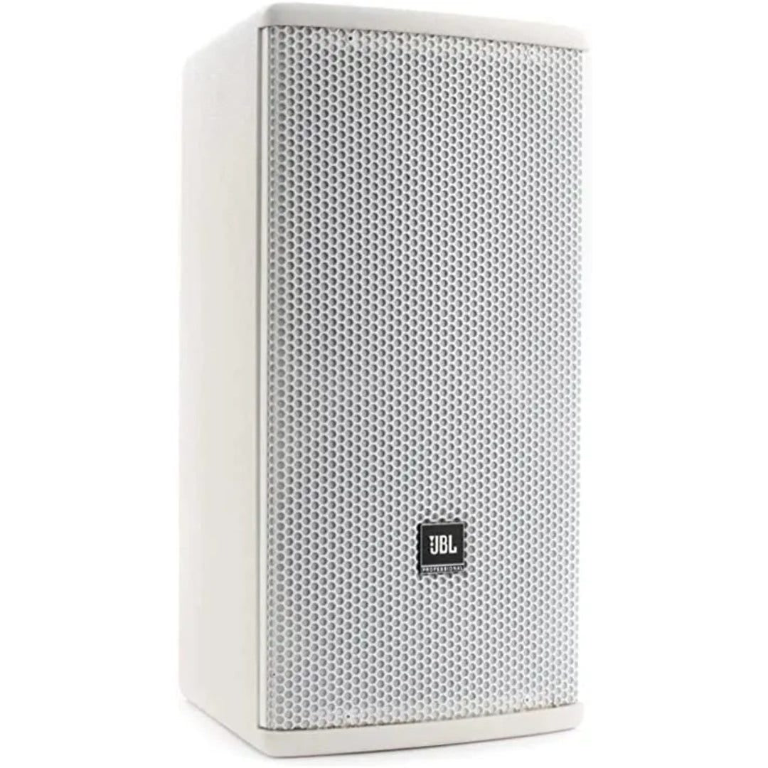JBL AM7212/95-WH High Power 12-inch 2-Way Loudspeaker with 90° x 50° Rotatable Horn (White)