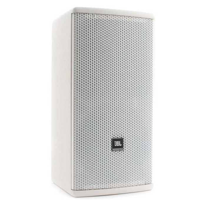 JBL AM7215/26-WH High Power 15-inch 2-Way Loudspeaker with 120° x 60° Rotatable Horn (White)