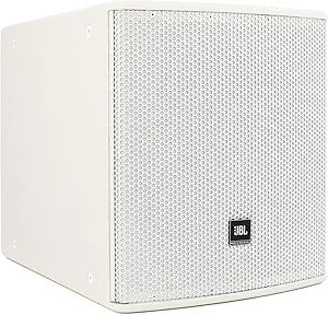 JBL ASB6115-WH High Power Compact 15-inch Subwoofer (White)
