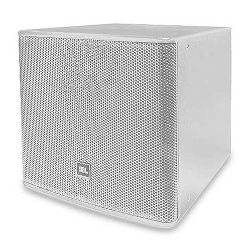 JBL ASB7118-WH Ultra Long Excursion High Power 18-inch Subwoofer (White)
