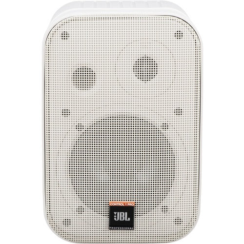 JBL C1PRO-WH Control 1 Pro Two-Way Professional Compact Loudspeaker System (White)