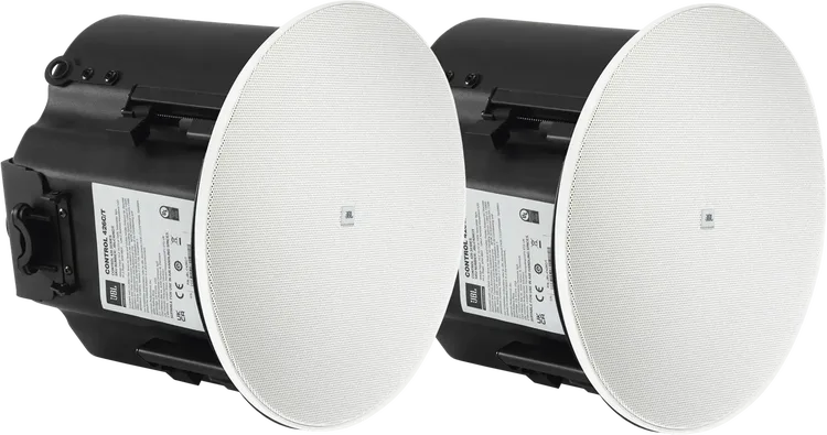 JBL CONTROL 426C/T-LS 6.5" CRBI™-Equipped Two-Way Coaxial Ceiling Loudspeaker for Life Safety Applications