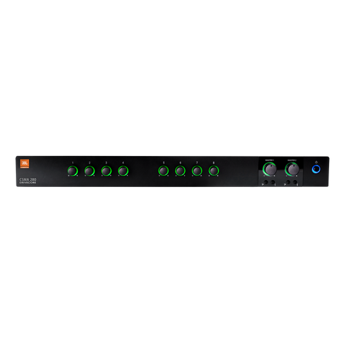 JBL NCSMA280-U-US Commercial Series Two Channel 40 Watt Powered Audio Mixer/Amplifier