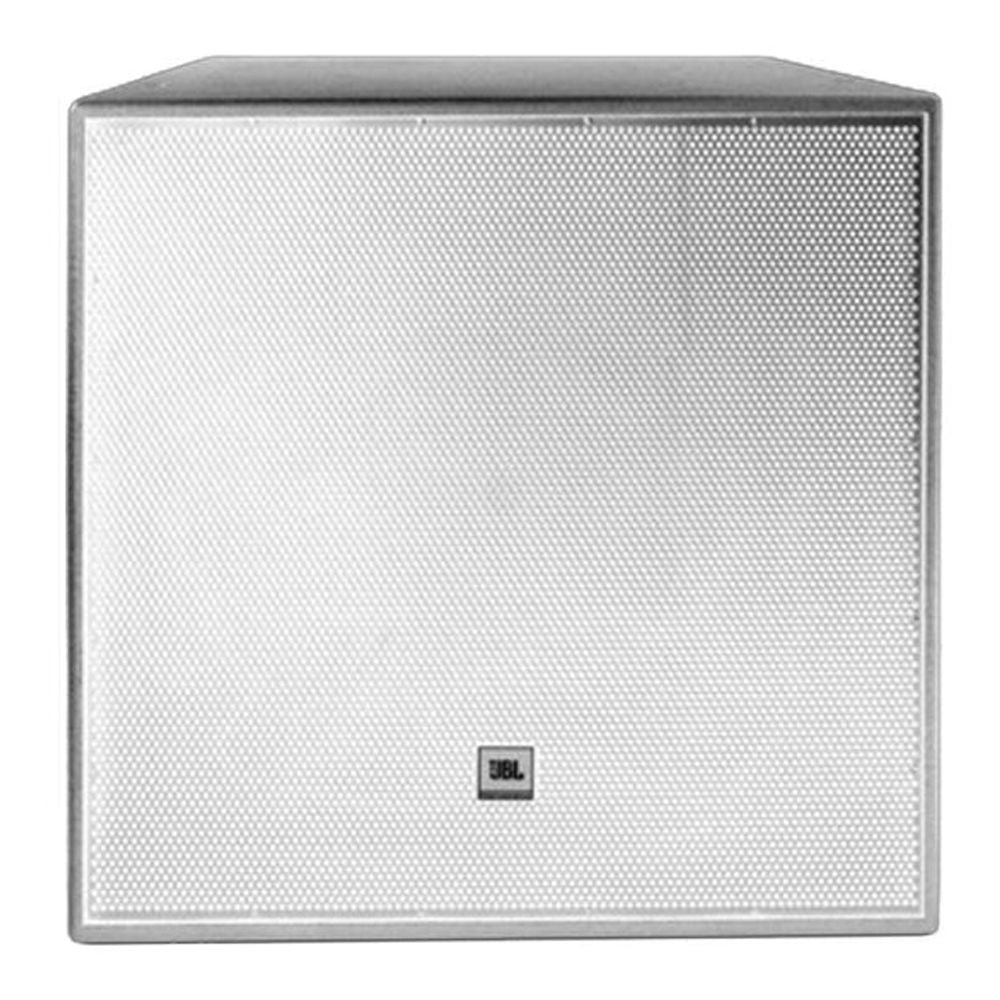 JBL PD595-WH 15-inch Horn-Loaded Full-Range Loudspeaker with 90° x 50° Rotatable Horn, White