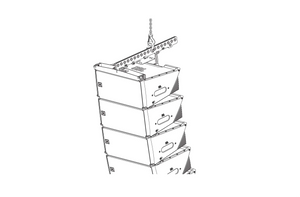 JBL SRX906LA AF Array Frame for SRX906LA and SRX915SF