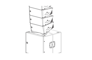 JBL SRX906LA BP Base Plate for SRX906LA