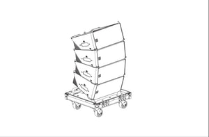 JBL SRX906LA CASE Flight Case for SRX906LA