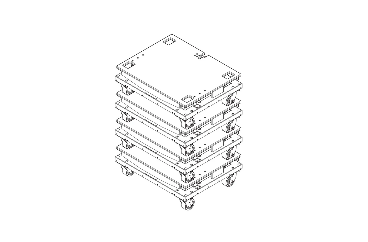 JBL SRX910LA VT Vertical Transporter for (4) SRX910LA
