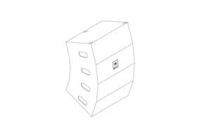 JBL SRX910LA VT CVR Vertical Transporter Cover for (4) SRX910LA