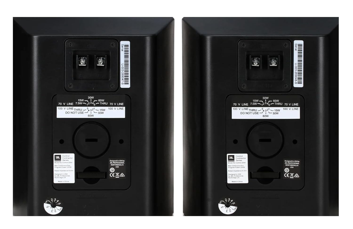 JBL Control 25AV 5" Compact Loudspeaker