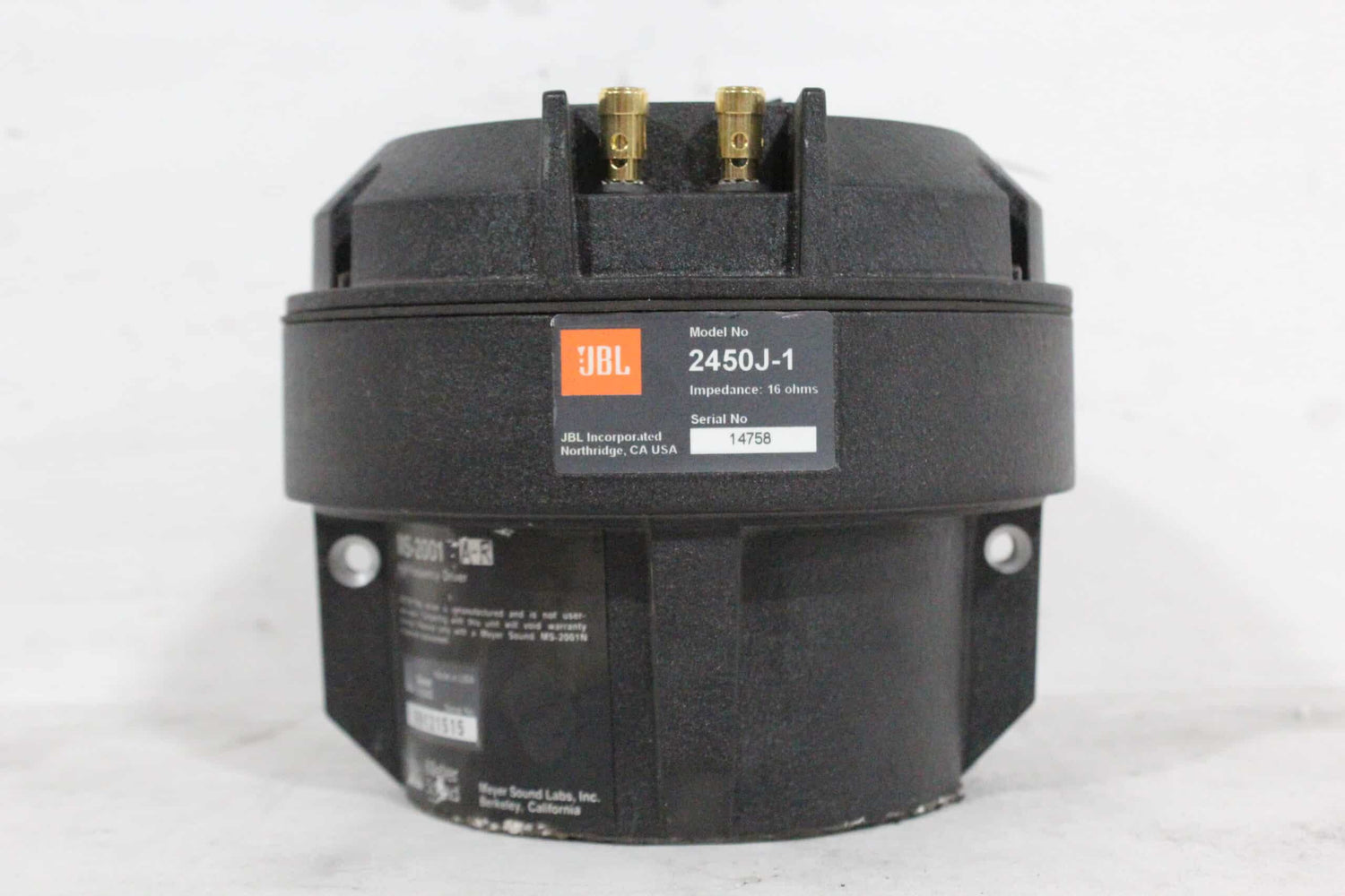 JBL MS-2001 A-R High Frequency Driver