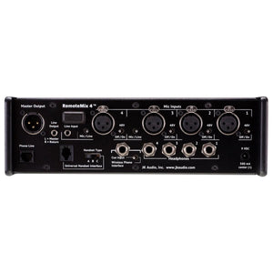 JK Audio RM4 RemoteMix4 Portable Broadcast Mixer w/ Phone Line Hybrid