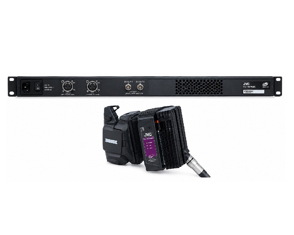 JVC Professional FS-790PNAG Powered Fiber Optic System for JVC GY-HM890 Camera (OpticalCON, AB POWER WAFER)