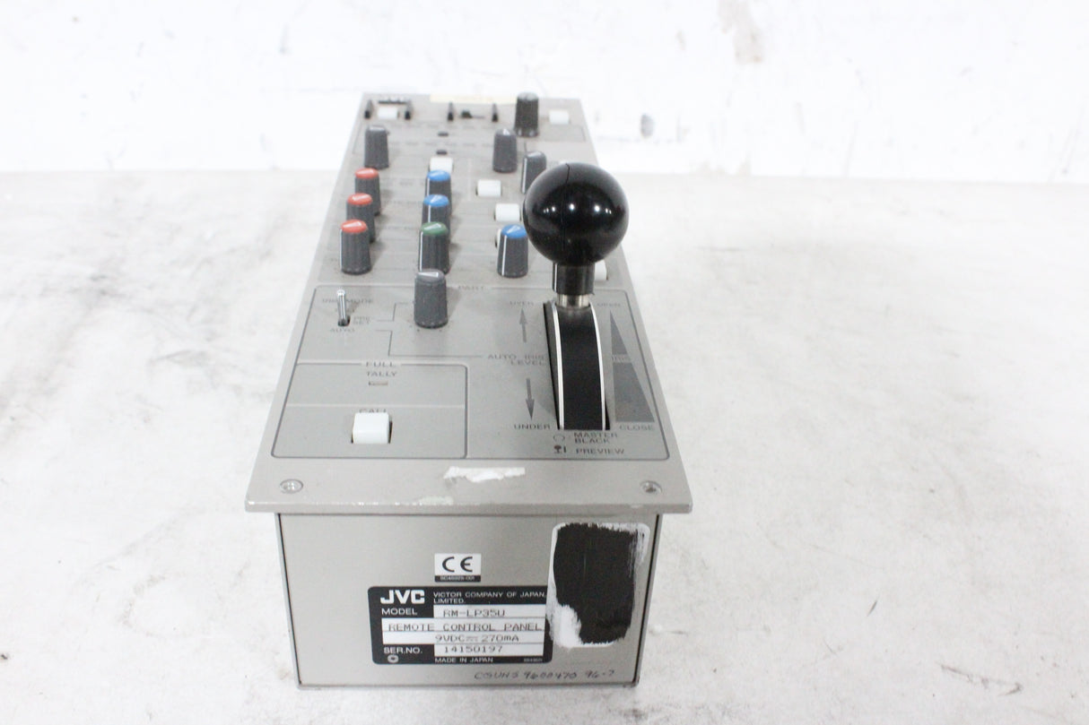 JVC RM-LP35U Remote Control Panel