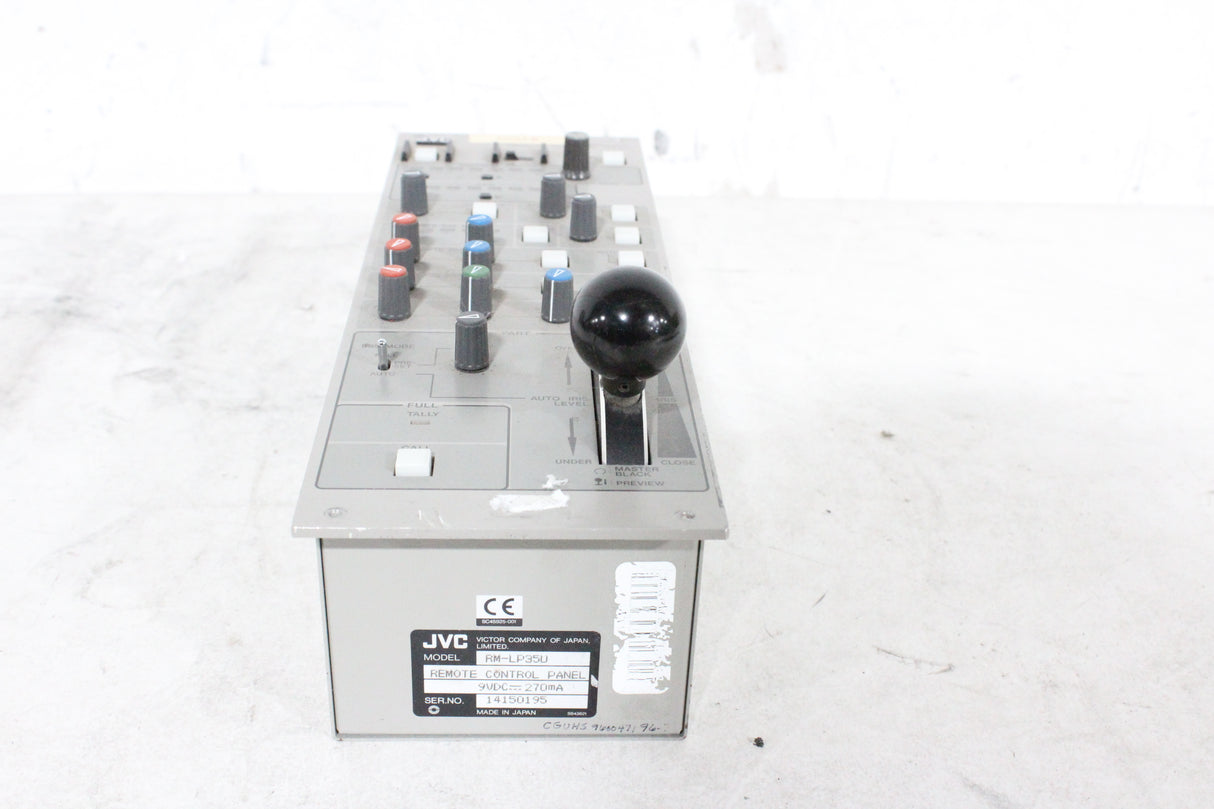JVC RM-LP35U Remote Control Panel