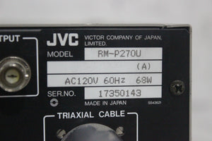 JVC RM-P270U Triax Camera Control Unit
