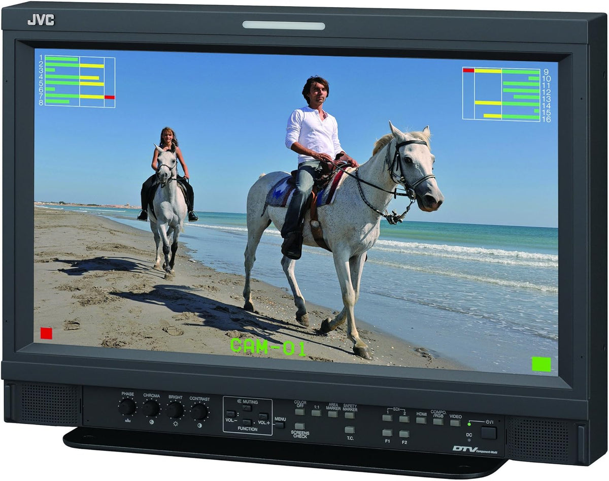 JVC Professional DT-V17G1Z Multi Format LCD Monitor – AVGear.com