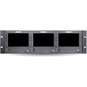 JVC Professional DT-X51Hx3 Triple 5″ Rack Display Monitor