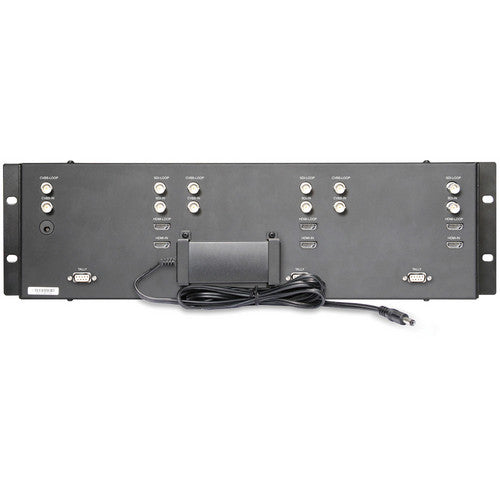 Jvc Rackmount Monitor JVC Professional DT-X51Hx3 Triple 5″ Rack Display Monitor – AVGear.com
