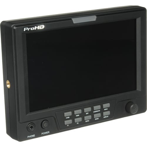 JVC Professional DT-X71HP ProHD 7-in HD/C2K Portable LCD Monitor (HD-SDI HDMI Composite)